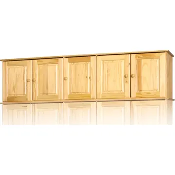 Šatní skříň Nástavec 5dveřový 8855 lak - SLEVA 3% s kodem radost25