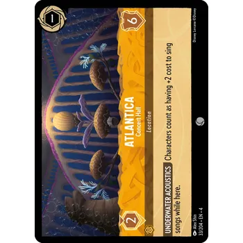 Karetní hra Atlantica - Concert Hall 033/204 - Ursula´s Return Typ karty: Foil