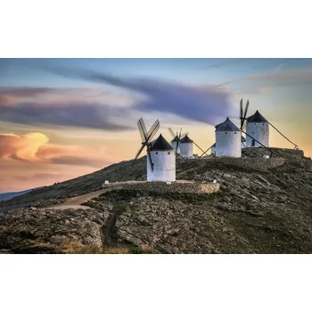 Plakát Plakát, Obraz - Molinos al viento, Juan Luis Seco