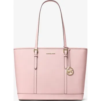 Kabelka MICHAEL KORS dámská velká kožená kabelka Jet Set Large růžová