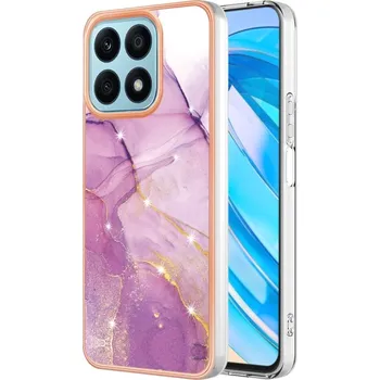 Pouzdro na tablet VSECHNONAMOBIL 58320 IMD MARBLE Ochranný kryt Honor X8a PURPLE