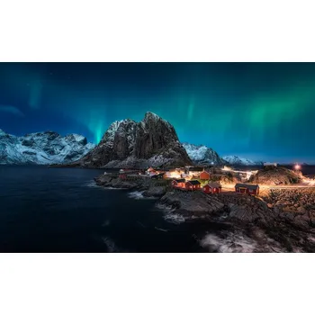 Plakát Plakát, Obraz - Dancing over Hamnoy, Javier de la