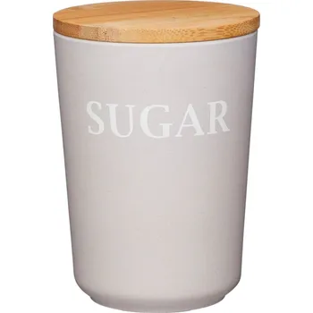 Dóza na potraviny Dóza na cukr z bambusového vlákna šedá