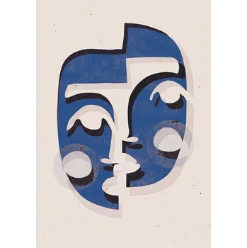 Plakát Plakát, Obraz - The Mask (Blue), Treechild