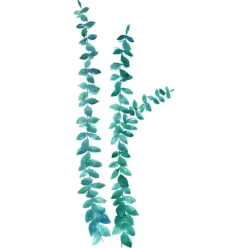 Plakát Plakát, Obraz - Watercolor eucalyptus in teal, Blursbyai