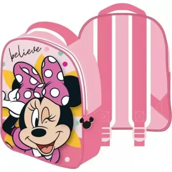 Dětský batoh Disney Minnie Believe 3D backpack růžový 8l