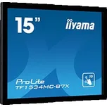 iiyama TF1534MC-B7X počítačový monitor 38,1 cm (15") 1024 x 768 px XGA LED Dotyková obrazovka Víceuživatelský Černá