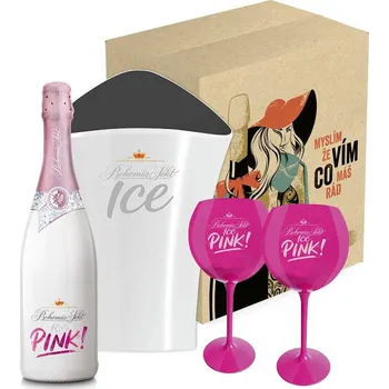 Dárkový set Bohemia Sekt Ice PiNK!