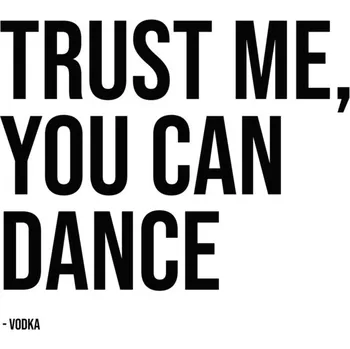 Plakát Plakát, Obraz - trust me you can dance vodka, Finlay & Noa