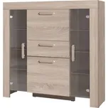 Vitrína Cezanne R7 sonoma