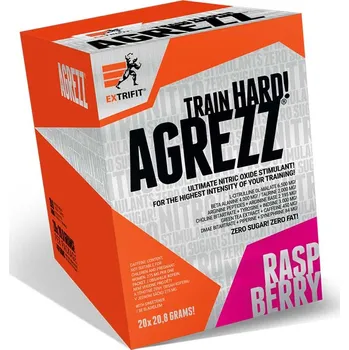 Anabolizér AKCE 1+1 Extrifit Agrezz 20 x 20,8 g Extrifit Agrezz balení 20ks: malina, Extrifit Agrezz balení 20ks: malina