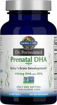 Přírodní produkt Garden of Life Dr. Formulated Prenatal DHA Vegan 30 cps.