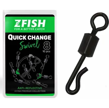 Zfish obratlík Quick Change Swivel Matt 10