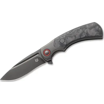 kapesní nůž FOX knives FX-F2017 R 40° ANNIVERSARY KNIFE kapesní nůž 8,5 cm, celočerná, uhlíkové vlákno