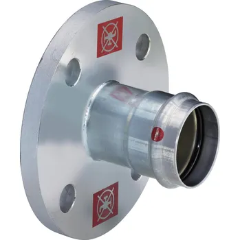 Fitinka Viega Prestabo přírubový přechod 42 DN40 ocel pozink, mod. 1159.1, 642 396