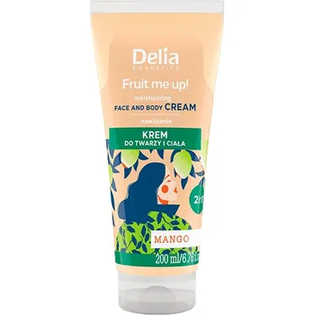 Delia Fruit Me Up! hydratační mangový krém na obličej a tělo, 200 ml