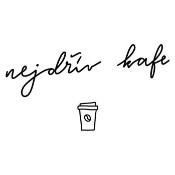 Plakát Plakát, Obraz - Nejdřív kafe, Veronika Boulová