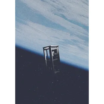 Plakát Plakát, Obraz - Important phonecall, Maarten Léon