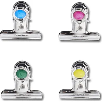 Příbor Zeller Kovové magnetické klipy, 4 x 3,5 cm