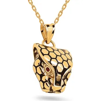 Přívěsek Přívěsek hlava geparda IZ30546 + dárkové balení LUXUS zdarma