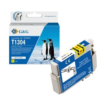 G&G kompatibilní ink s C13T13044012, NP-R-1304Y, yellow, 765str. NP-R-1304Y