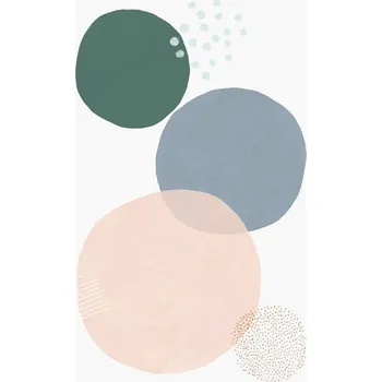 Plakát Plakát, Obraz - Abstract soft circles part 3, Laura Irwin