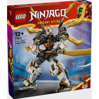 Stavebnice LEGO LEGO Ninjago 71821 Cole a jeho titanový dračí oblek