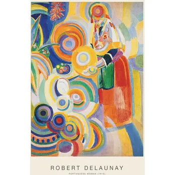 Plakát Plakát, Obraz - Portuguese Woman (Special Edition) - Robert Delaunay
