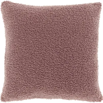 Dekorativní polštářek Ozdobný polštář s uzlíky starorůžový Romie růžová 45x45