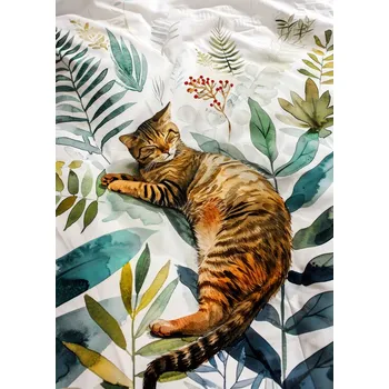 Plakát Plakát, Obraz - Cats life 2, Justyna Jaszke