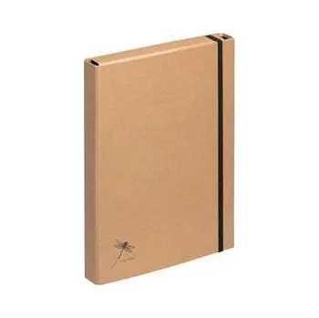PAGNA Desky s gumičkou Pur, hnědá, 40 mm, kraft papír, A4, PAGNA 21316-11 489098