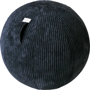 Obývací pokoj Dětský modrý manšestrový sedací / gymnastický míč VLUV VLIP 55 cm