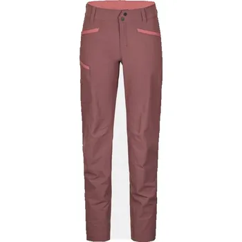 Dámské kalhoty Ortovox dámské softshellové kalhoty Pelmo Pants W - prodloužené Barva: mountain rose, Velikost: S