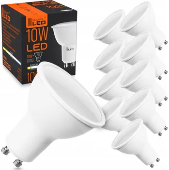 Žárovka 10x LED ŽÁROVKA GU10 10W Teplá Bílá - 3000K