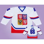 Hokejový dres ČR Jágr 68 bílý