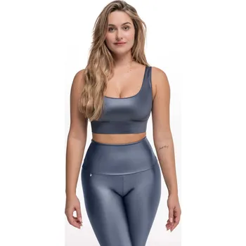 cyklistický dres ATHLEEYA Podprsenka - ALLURE SHINE - světle modrá