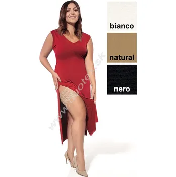 Dámské punčochy ADRIAN Stehenní pásy Lace-band-bandeletky Barva: bianco, Velikost: 5-6(XL-2XL)