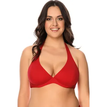 Dámské plavky Vrchní díl plavek Vivisence 3215 Barva: Červená, Velikost: 95D