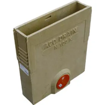 Odvodňovací žlab Aco DRAIN N100 vpust 500mm krátké provedení, s těsněním, polymerbeton