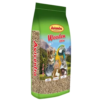 Krmivo pro ptáka Avicentra dřevěná podestýlka 10l