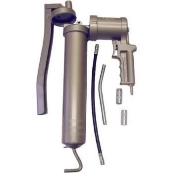 Mazací lis na stlačený vzduch DL plus (hadice 300 mm, spojka, plnící čep)