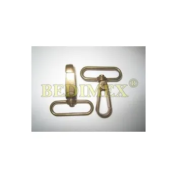 karabinka kovová M 396-40 mm-staromosaz celé balení