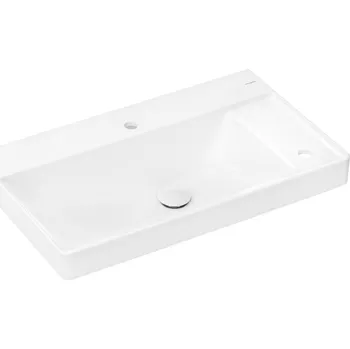 Umyvadlo Hansgrohe Xelu Q umyvadlo 80x48 cm obdélníkový klasický-nábytkový bílá 61025450