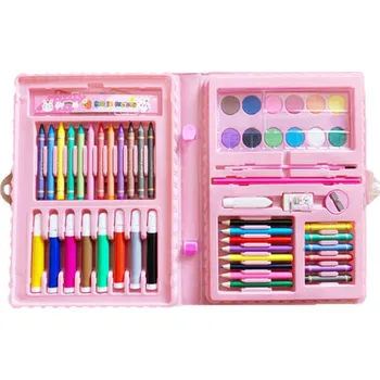 Výtvarná sada Výtvarná sada na malování 68 ks růžová