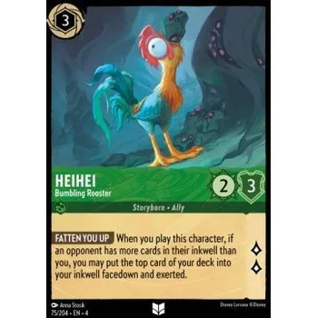 Sběratelská karetní hra URS 075/204 Heihei - Clumsy Rooster Verze: NORMAL, Stav Produktu: Near Mint