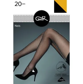 Dámské punčochy Silonkové punčocháče Gatta Nais Barva: Zlatá, Velikost: S