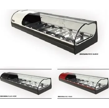 Stolní chlazená vitrína • ONIX 8 černá (306906), bílá (306907), červená (306908)