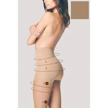Dámské punčochy Silonkové punčocháče Fiore Comfort 20 DEN Barva: Béžová, Velikost: 4-L