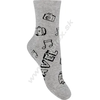 Dívčí oblečení WOLA Vzorované ponožky w44.p01-vz.289 Barva: Q14, Velikost: 33-35(22-23)