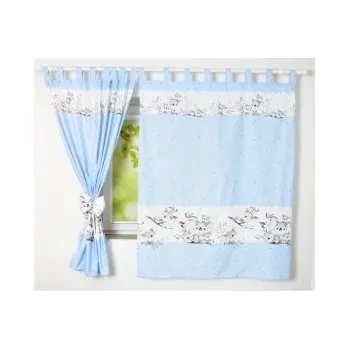 Dětsný nábytek Dětské závěsy - 120x160 cm koala - modrá